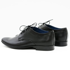 Gejms Scarpe Formali Classiche Uomo in Pelle Ercole nero 2