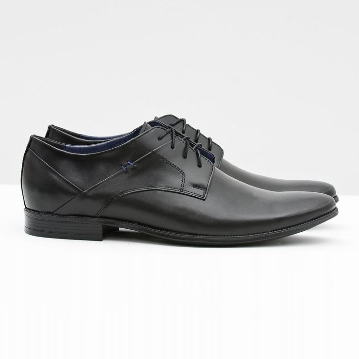 Gejms Eleganti scarpe nere in pelle lucida Gaspare nero 2
