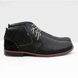 Gino Tuzzi Scarpe Graziano da uomo in pelle nera nero 2