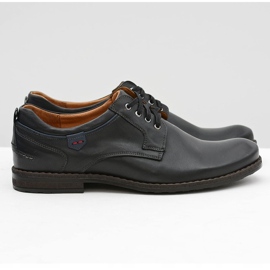 Scarpe da uomo NIKOPOL 1577 nere nero 2