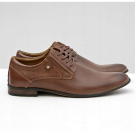 KOMODO Scarpe eleganti in pelle marrone di Massimiliano 2