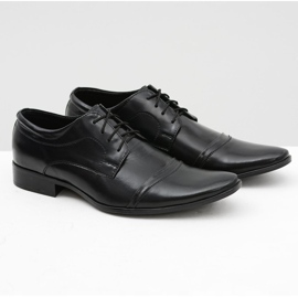 Mario Boschetti Scarpe formali nere da uomo Willy nero 1