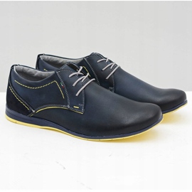 Gino Tuzzi Scarpe casual Badoo da uomo blu navy 1