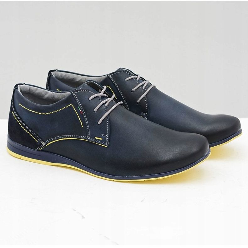 Gino Tuzzi Scarpe casual Badoo da uomo blu navy 1
