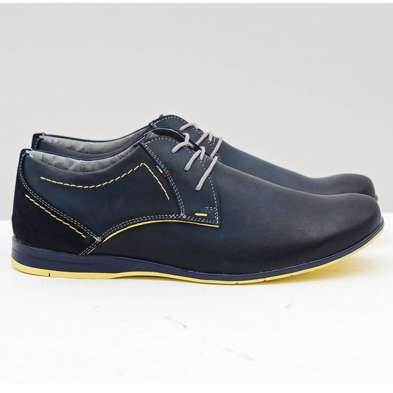Gino Tuzzi Scarpe casual Badoo da uomo blu navy 2