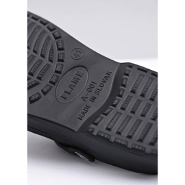 Flameshoes Sandali infradito da uomo neri nero 2