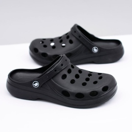Flameshoes Sandali infradito da uomo neri nero 1