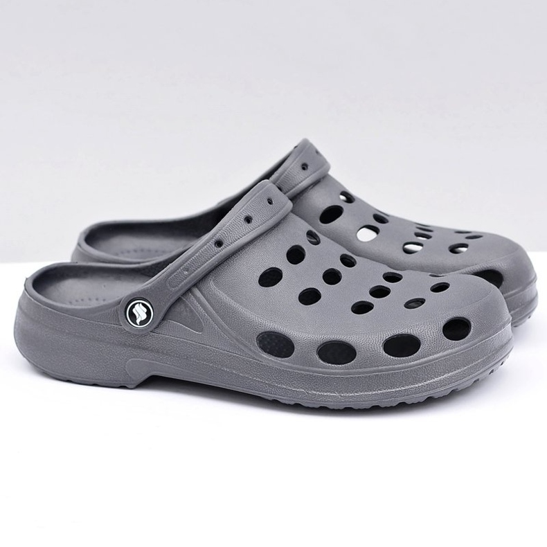 Flameshoes Sandali infradito da uomo grigi grigio 1