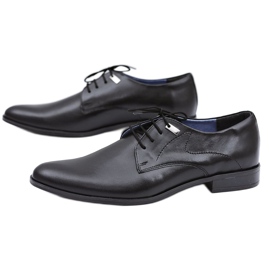 Mario Boschetti Eleganti scarpe formali damaso nere nero 1
