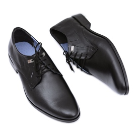 Mario Boschetti Eleganti scarpe formali damaso nere nero 2