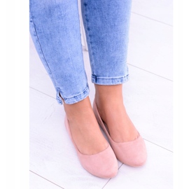 PS1 Ballerine rosa da donna in camoscio Bueno 2