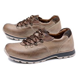 KOMODO Scarpe Brogue Uomo Marrone Outdoor Ivar 1