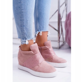 Sneakers Donna Rosa Lu Boo Paillettes PinkSugar 1