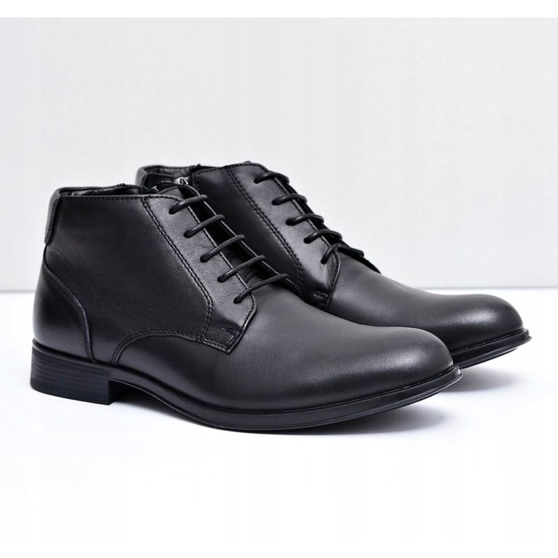 EVE Stivali Uomo Pelle Nero Artemigo scarpe 1
