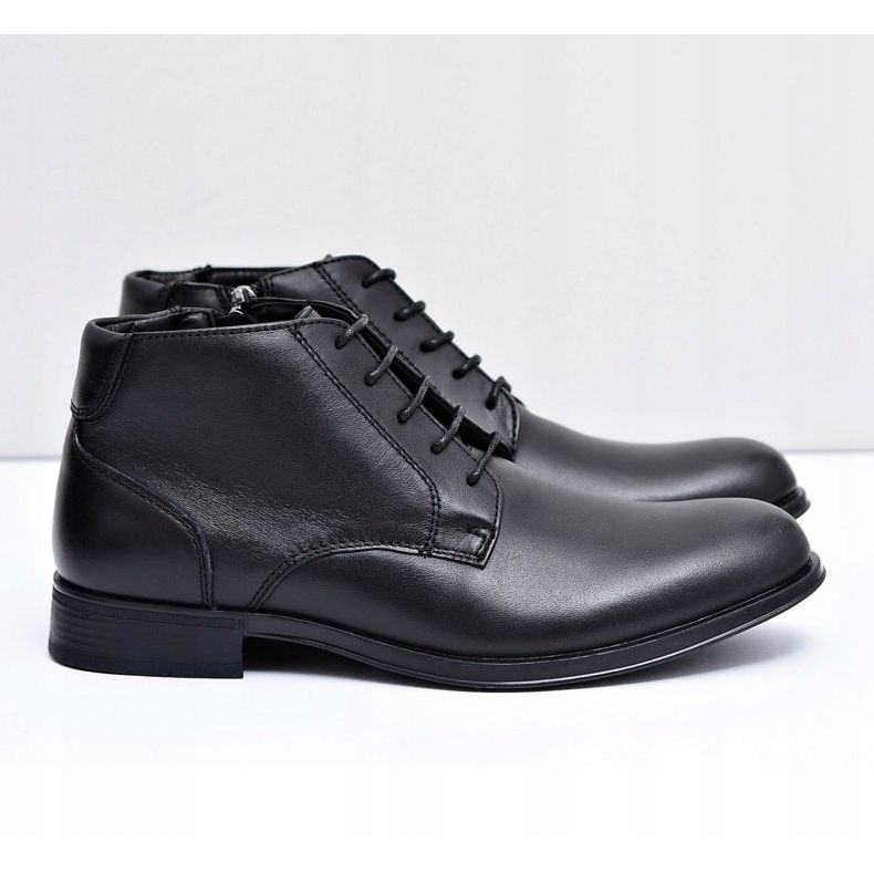 EVE Stivali Uomo Pelle Nero Artemigo scarpe 2