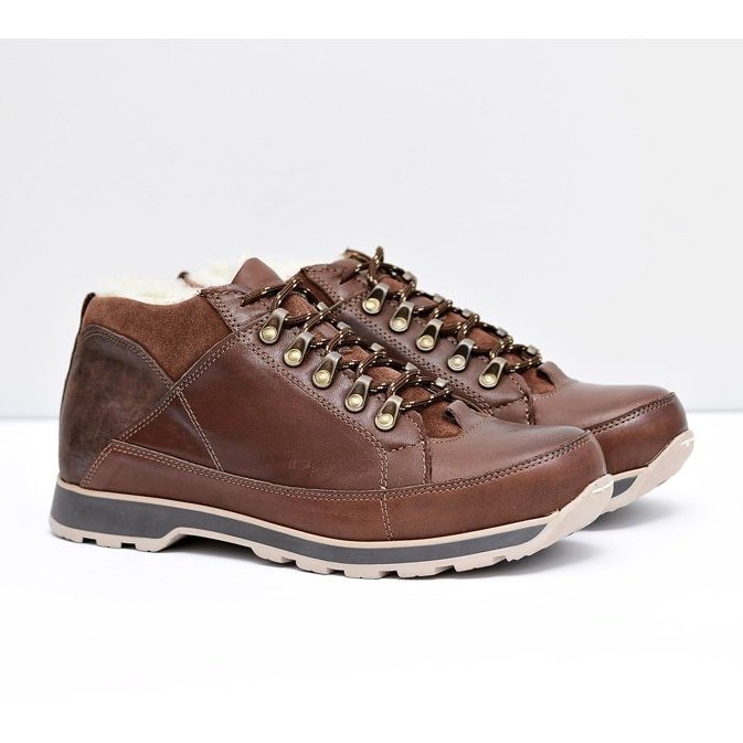 KOMODO Scarpe calde marroni da uomo Trafer marrone 1