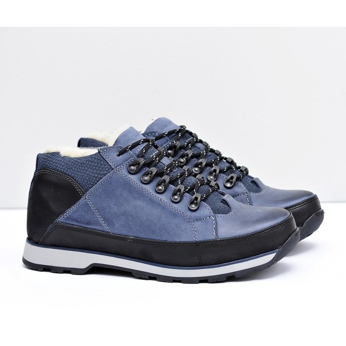 KOMODO Stivali blu navy caldi da uomo Trafer 1