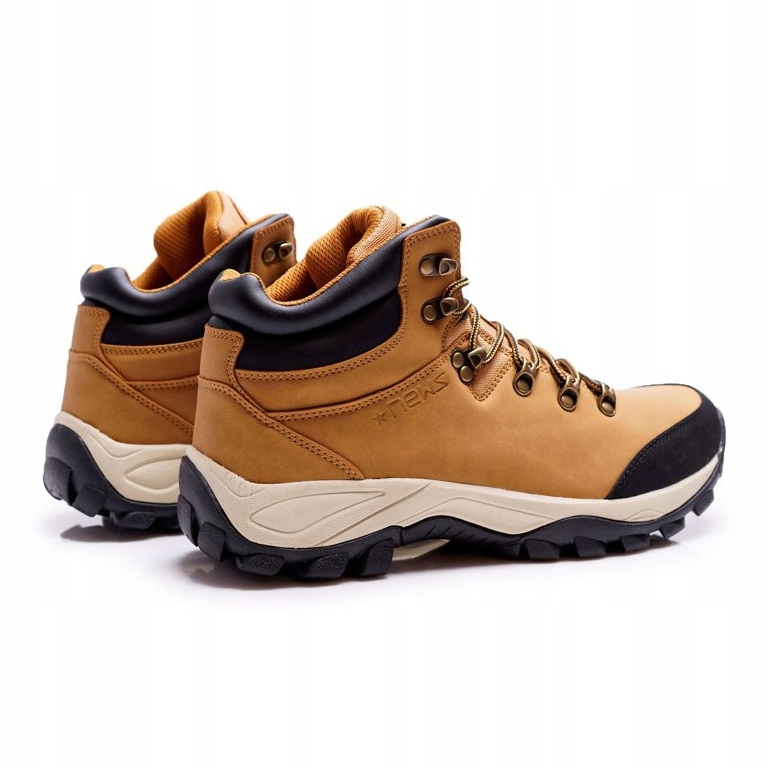 EVE Scarpe da Trekking da Uomo Riscaldate con Agnello Jax marrone 1