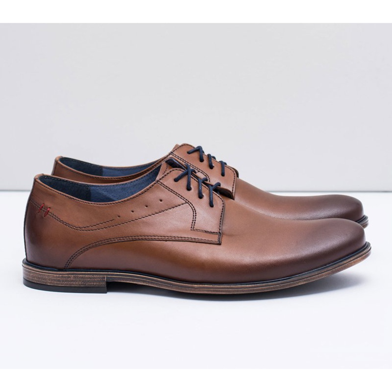 Scarpe James da uomo in pelle marrone Nikopol 2