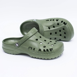 Flameshoes Ciabatte Da Uomo Per Piscina Kroks Eva Green verde 2