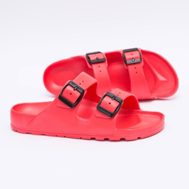 Flameshoes Pantofole leggere da donna Garden Red rosso 2