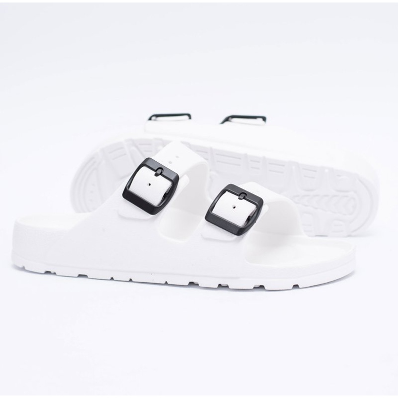 Flameshoes Pantofole da donna Light Garden White bianca 1