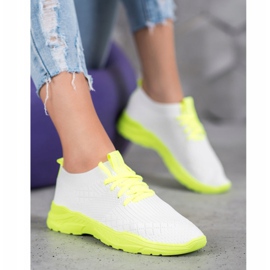 Seastar Scarpe sportive leggere bianca giallo 2