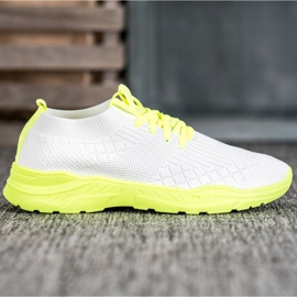 Seastar Scarpe sportive leggere bianca giallo 1