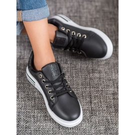 Diamantique Scarpe sportive sulla piattaforma nero 1