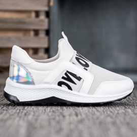 Seastar Slipon sulla piattaforma dell'amore bianco 2