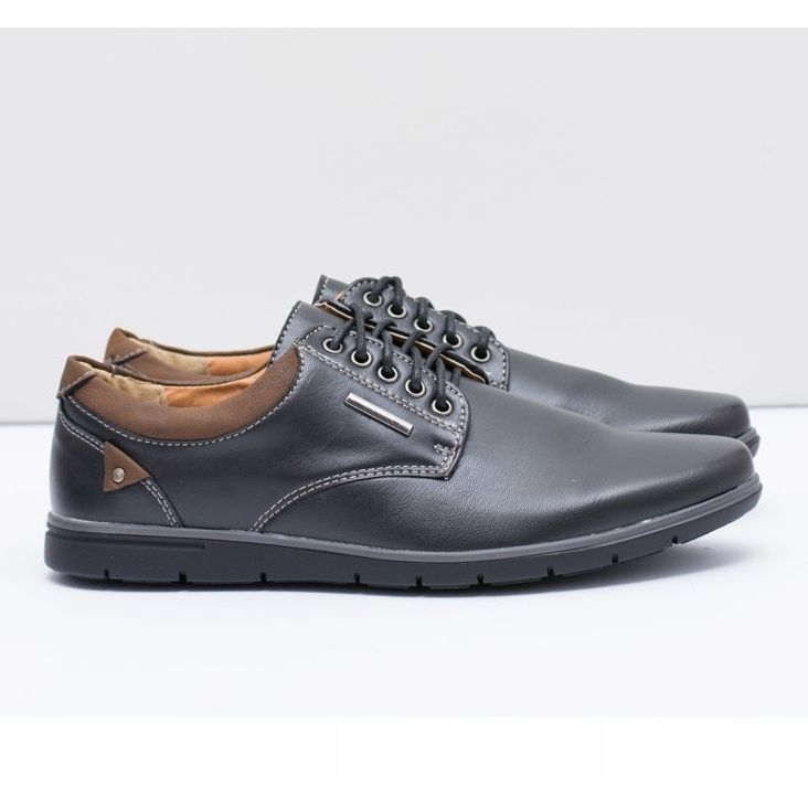 Scarpe Efrato nere da uomo nero 2