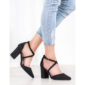 Seastar Décolleté in camoscio nero 1