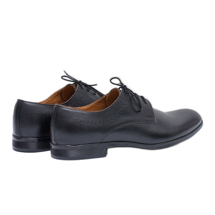 Scarpe Eleganti da Uomo Nere Eleganti Damoste nero 1