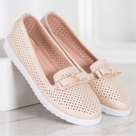 Weide Signori traforati con ornamento beige 2