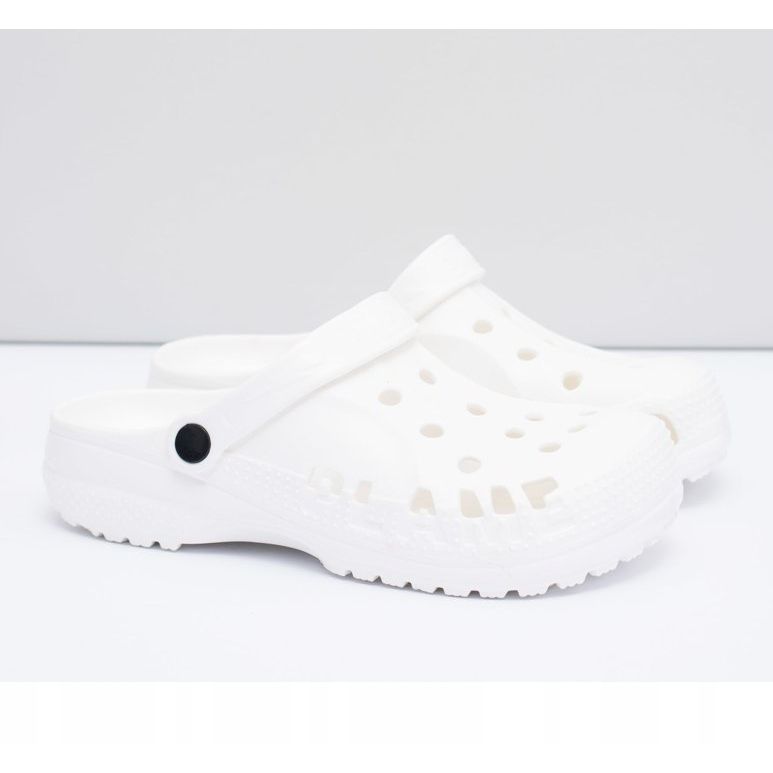 Flameshoes Ciabatte Da Uomo Per Piscina Kroksy Eva White bianca 1