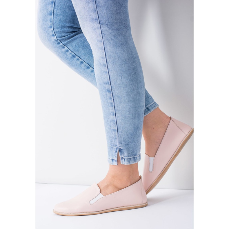 Butmil Ballerine Donna Rosa Pastello Pelle Fresca 2