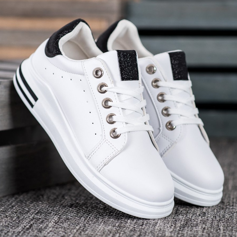 Diamantique Scarpe sportive sulla piattaforma bianco 1