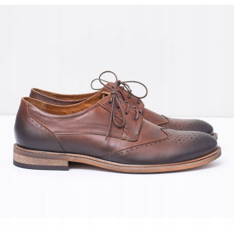 Nikopol Scarpe Eleganti da Uomo in Pelle Marrone Mortes 2