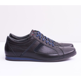 Neex Scarpe Sportive Uomo Pelle Sferis Nero 2
