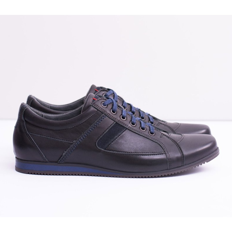 Neex Scarpe Sportive Uomo Pelle Sferis Nero 2