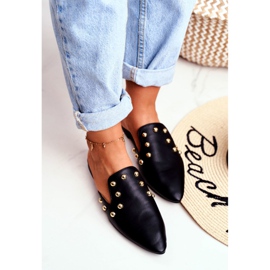 Lu Boo Pantofole Donna Mule Seniorita Nere nero 2