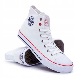 Sneakers Bianche da Uomo Big Star High T174106 bianco 1