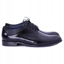 Bednarek Polish Shoes Brogues da uomo Bednarek Eleganti scarpe formali in pelle nere Maksim nero 1