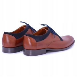 Bednarek Polish Shoes Scarpe brogue da uomo Bednarek Elegant Leather Brown Maksim marrone 1