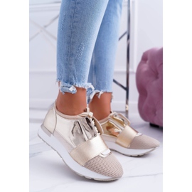 Lu Boo Scarpe Sportive Oro Donna Madoni d'oro 1