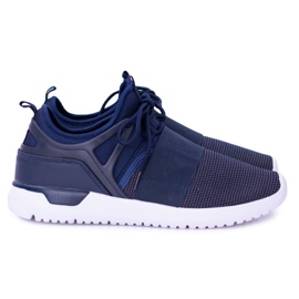 Scarpe sportive uomo blu navy Roveo 1