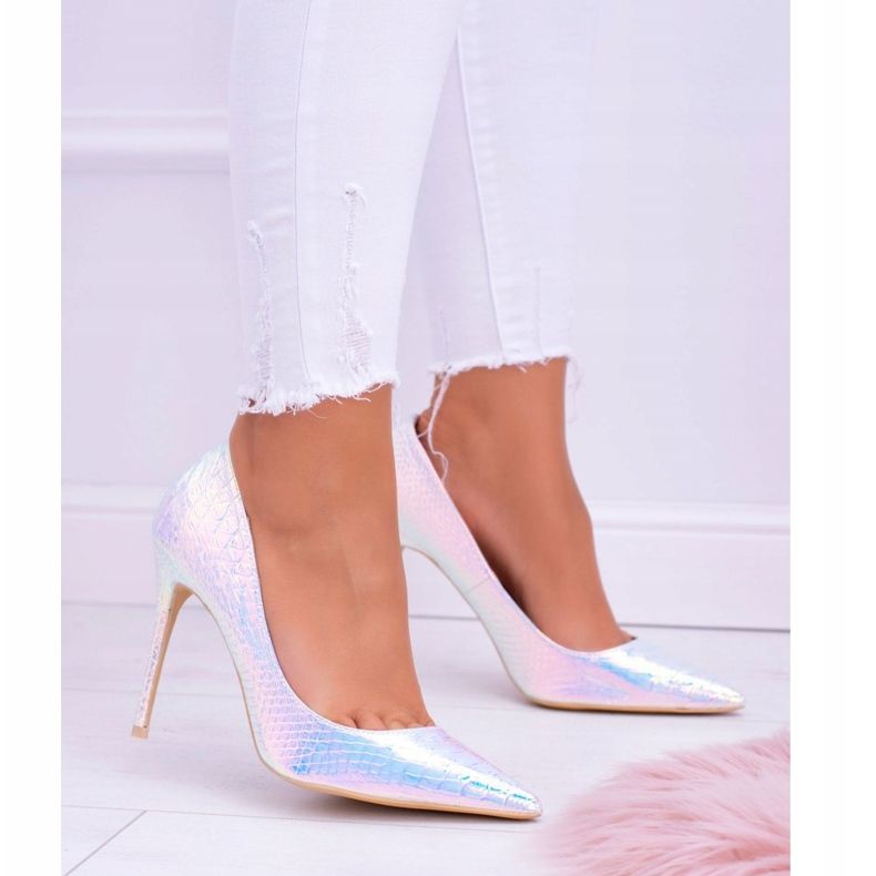 Tacchi alti da donna Lu Boo Spitz Pink Gasoline Glam multicolore 2