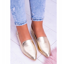 Mocassini da donna Golden Mirror Lu Boo Mireldo d'oro 2