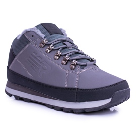 Scarpe Da Trekking Calde Da Uomo Grigie Newlans2 grigio 1