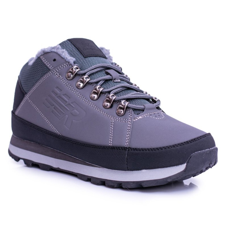 Scarpe Da Trekking Calde Da Uomo Grigie Newlans2 grigio 1